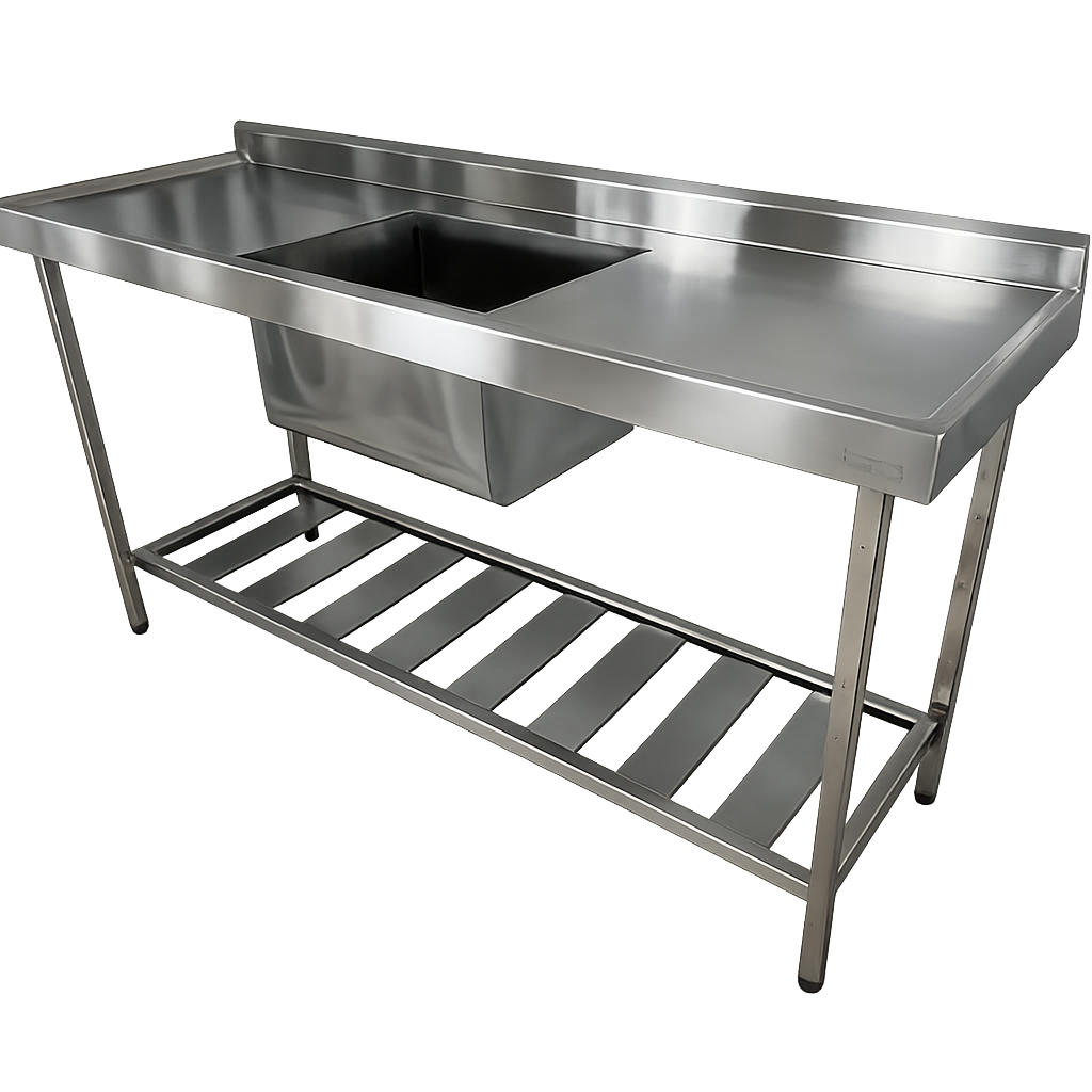 Móveis inox e sistemas CIP